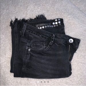 Zara High Rise skinny jeans